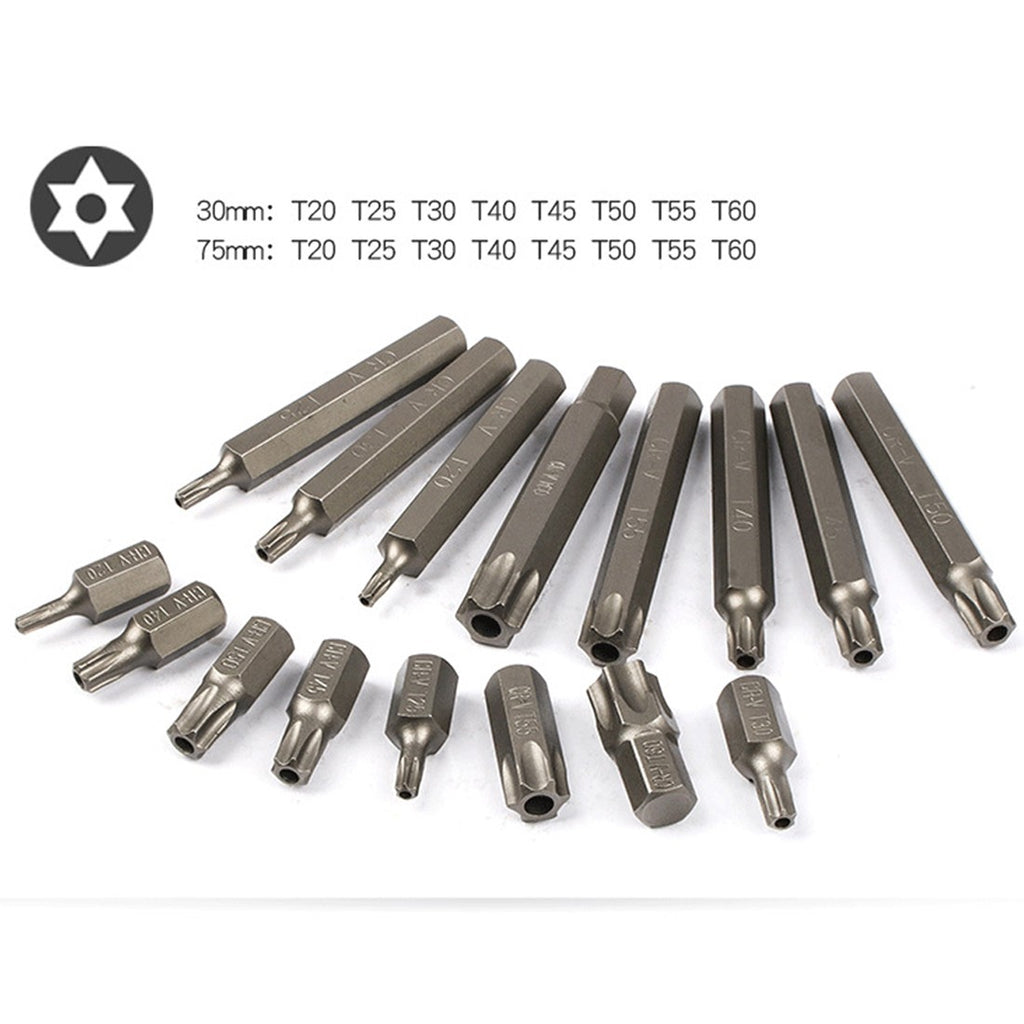 75-Piece 3/8" & 1/2" Drive Torx, Hex, Spline & Ribe Bit Socket Set - image 5