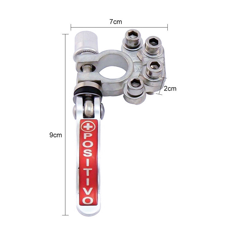 Copper Battery Terminal Clamps, Pair - image 5