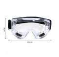 Half face respirator and goggles – photo 1