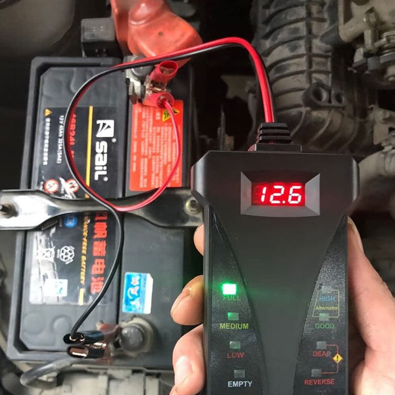 12V Digital Battery Tester & Voltmeter - image 6