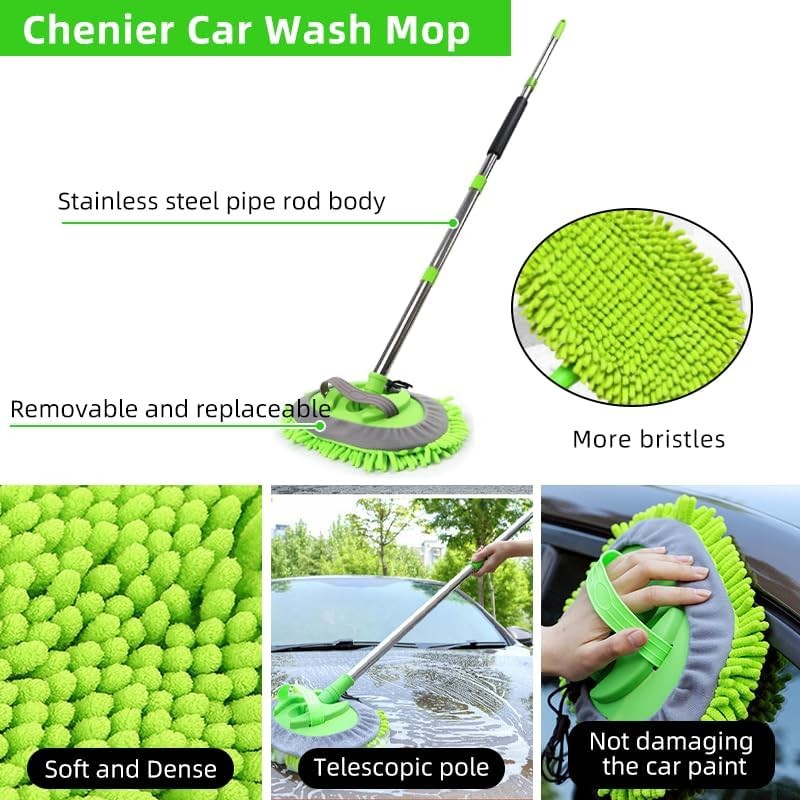 Extendable car wash mop – photo 2