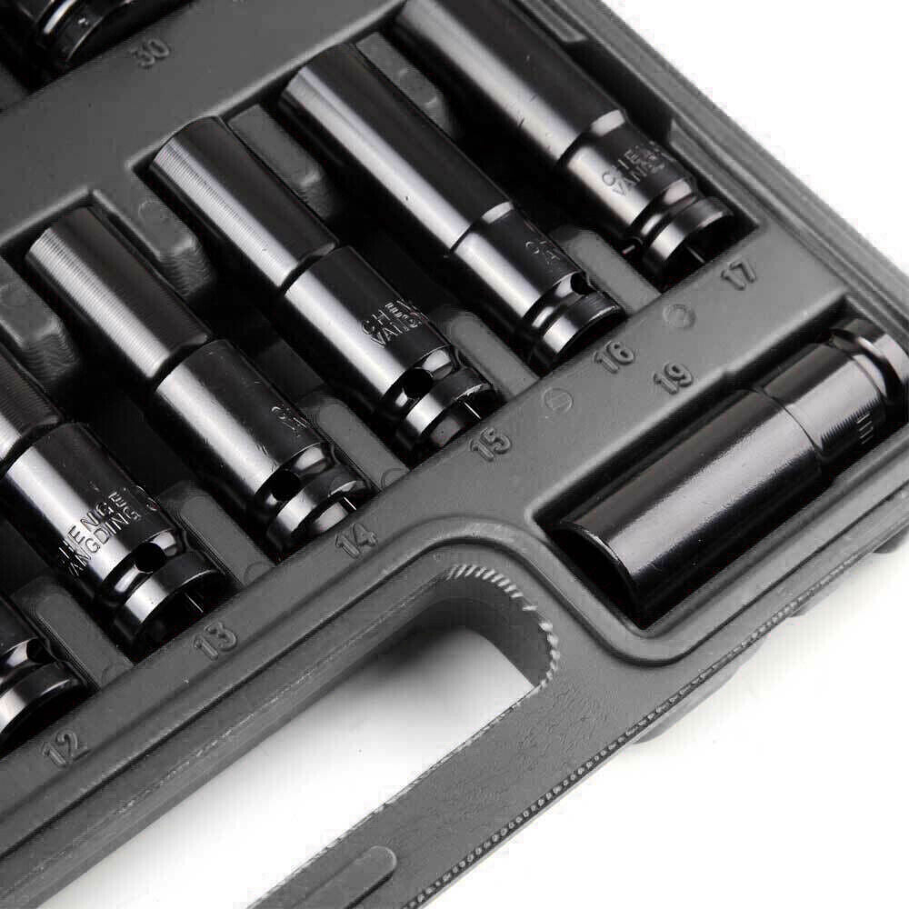 20-Piece 1/2" Drive Deep Impact Socket Set, 8–32 mm - image 4