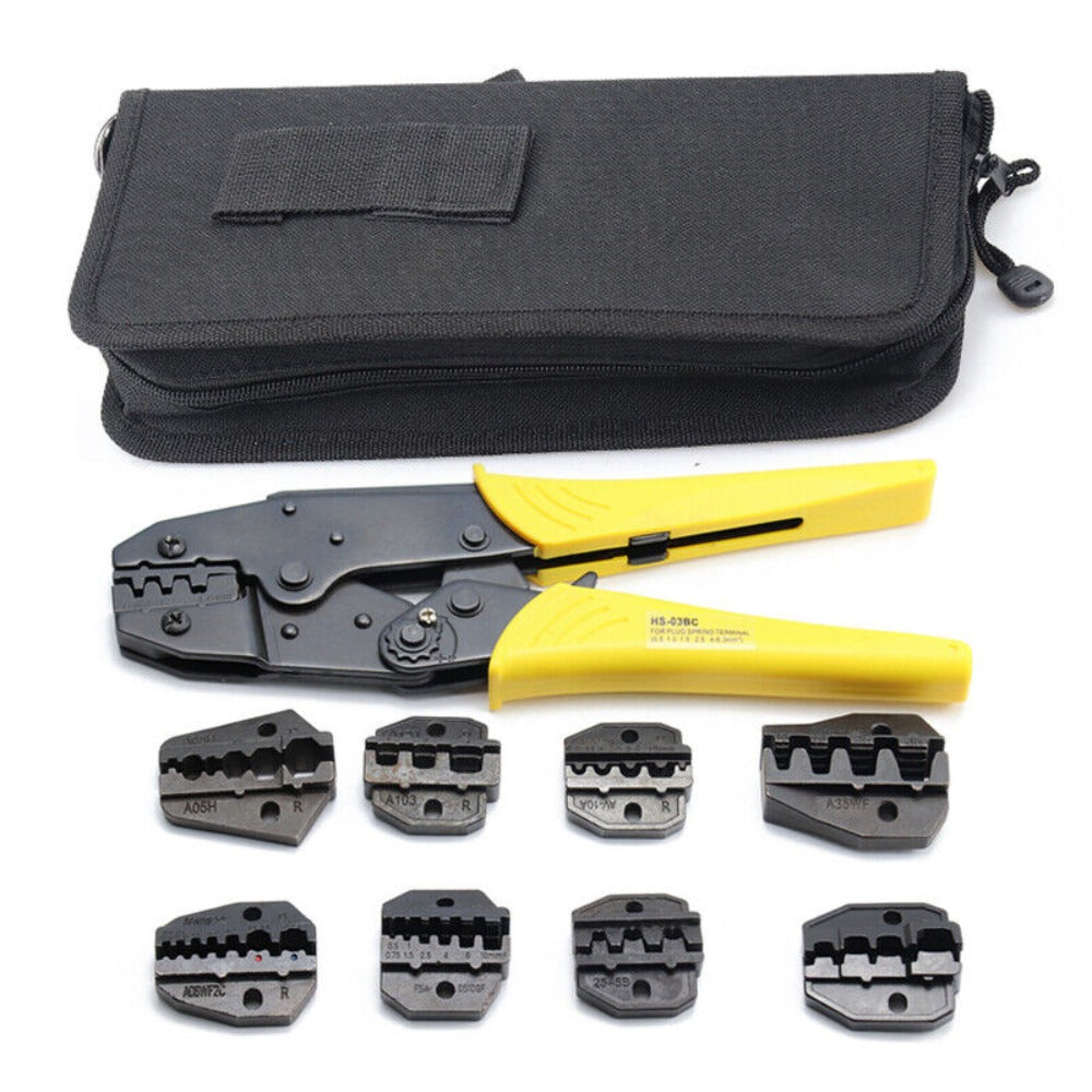 Ratchet Crimping Pliers with Interchangeable Jaws - image 4