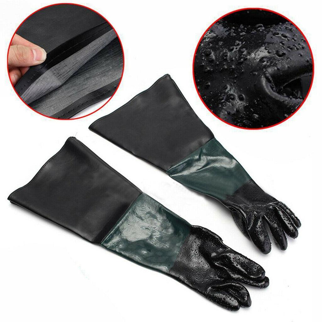 Sandblasting Cabinet Gloves, 60 cm - image 2