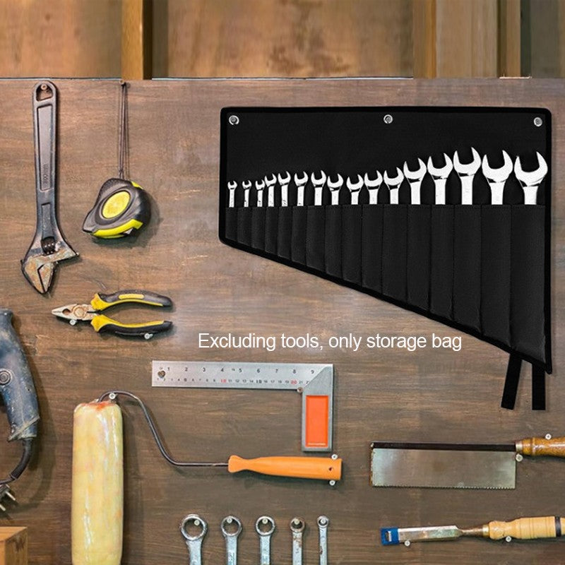 16-Pocket Canvas Tool Roll - image 3