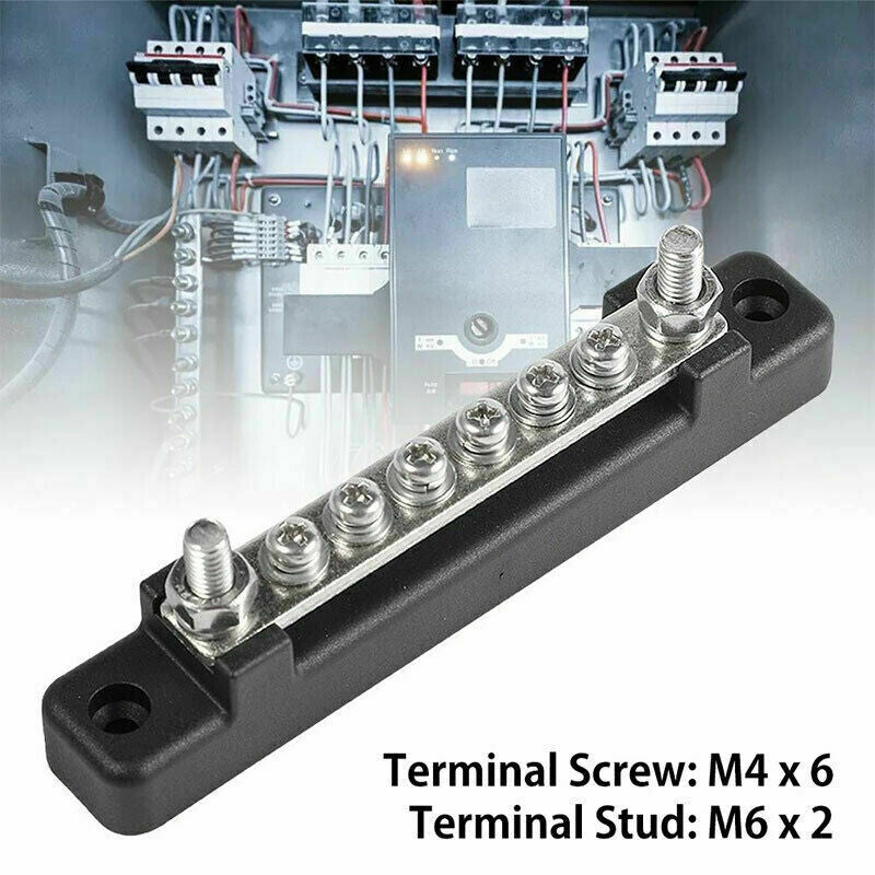 6-Way Power Distribution Bus Bar, 12 V - image 5