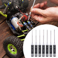 7-Piece Precision Hex Screwdriver Set, 0.9–3.0 mm - image 1