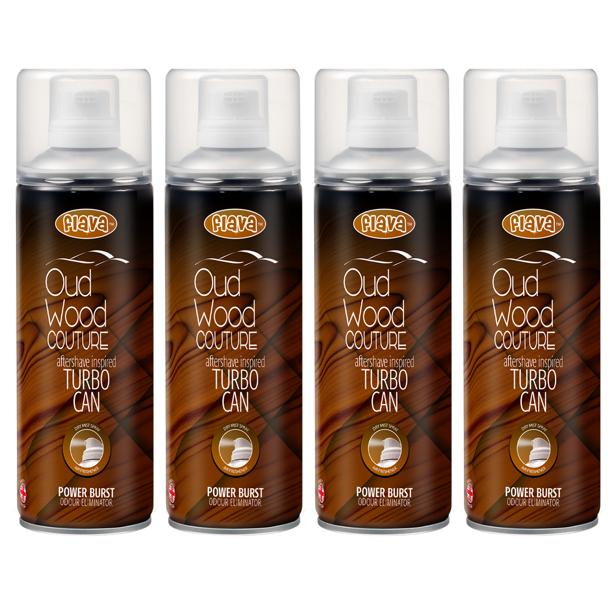 Flava Couture Turbo Can Spray - Oud Wood