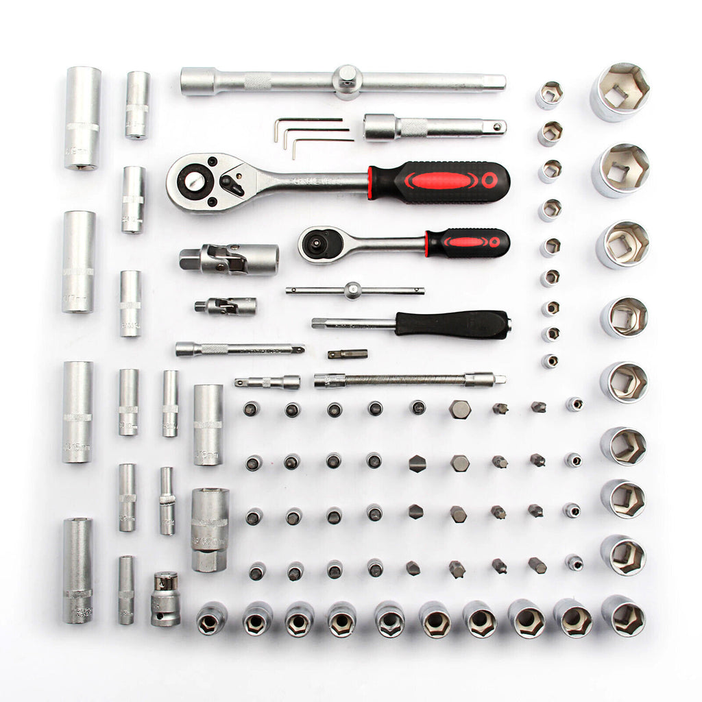 94-Piece 1/4" & 1/2" Drive Socket and Bit Set - image 2