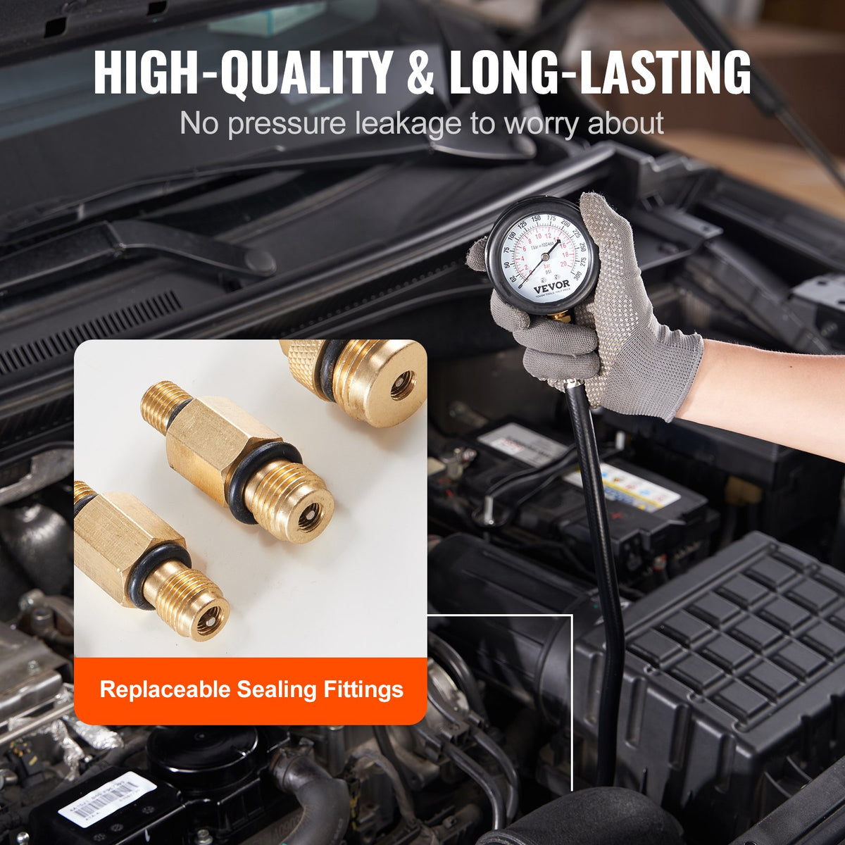 VEVOR compression tester kit – photo 5