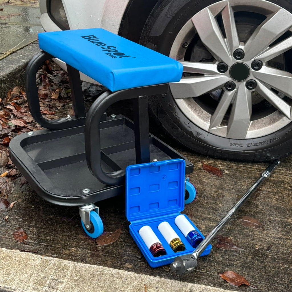 Blue Spot Tools Mechanics Creeper Stool