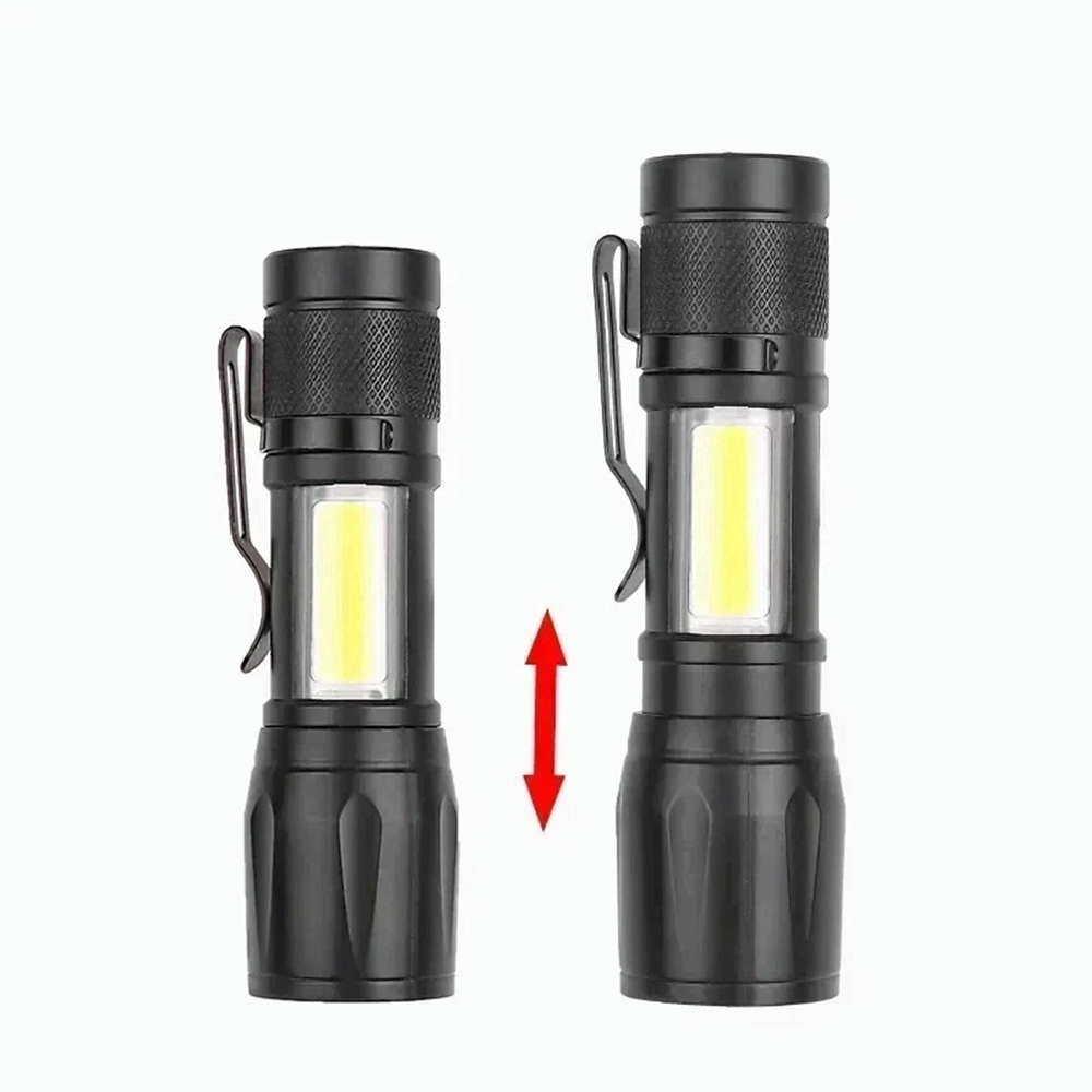 Telescopic Rechargeable COB Pen Light - image 3