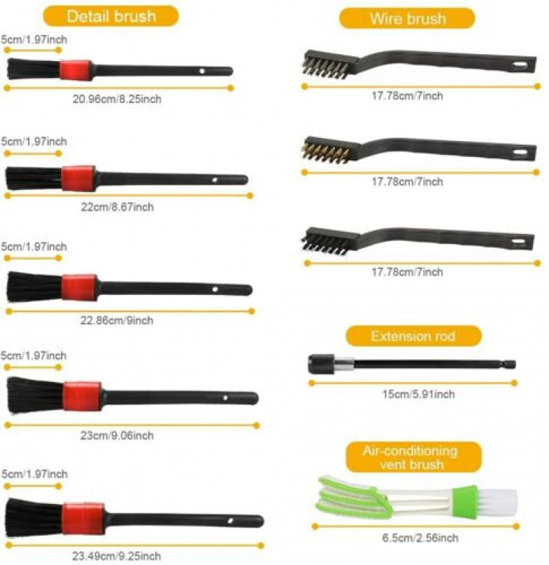 26-piece car cleaning kit – photo 4